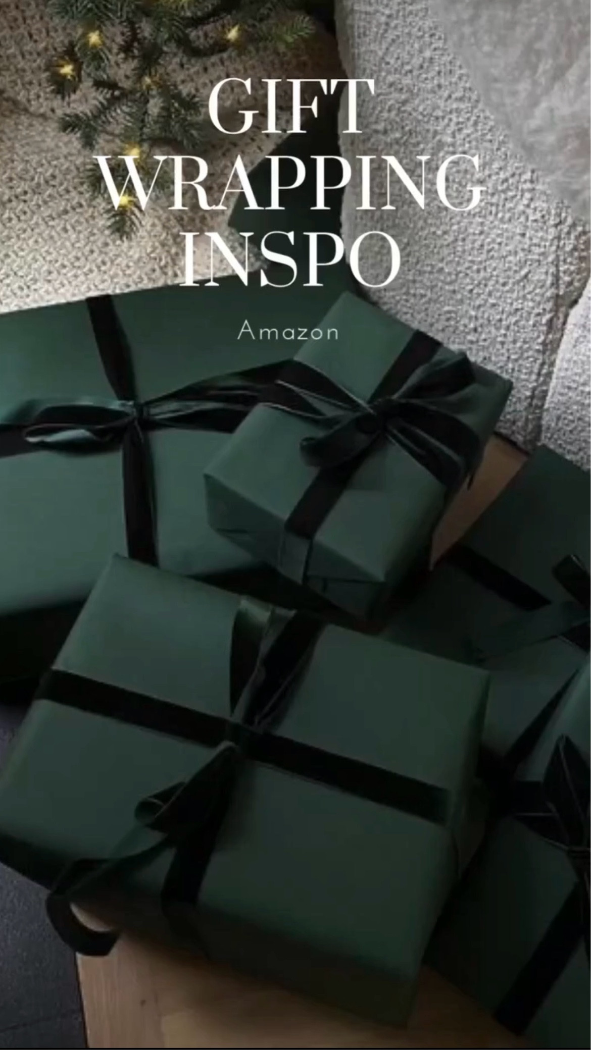 GIFT WRAPPING INSPO! 


#LTKCyberWeek #LTKSeasonal #LTKHoliday