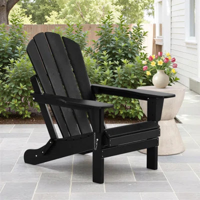 Shawnna Plastic Folding Adirondack Chair | Wayfair North America
