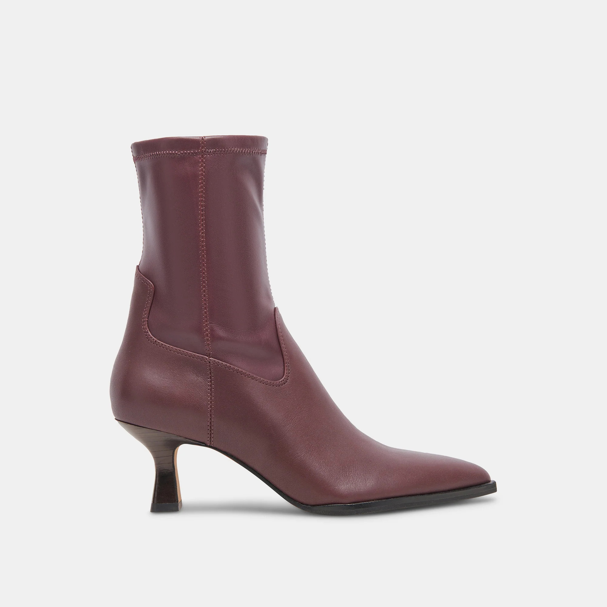 Arya Boots Wine Leather | DolceVita.com
