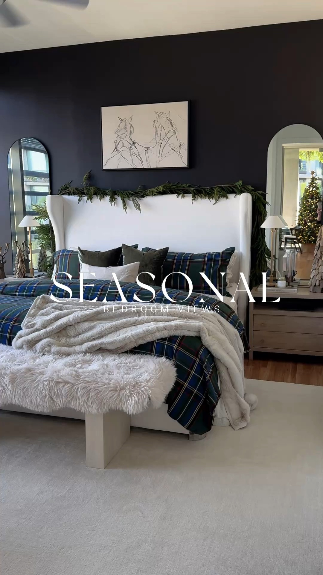 Seasonal Bedroom Decor🤍

#LTKSeasonal #LTKHome