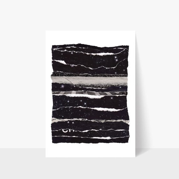 5 X 7 Black and White Abstract Art Print Paper - Etsy Canada | Etsy (CAD)