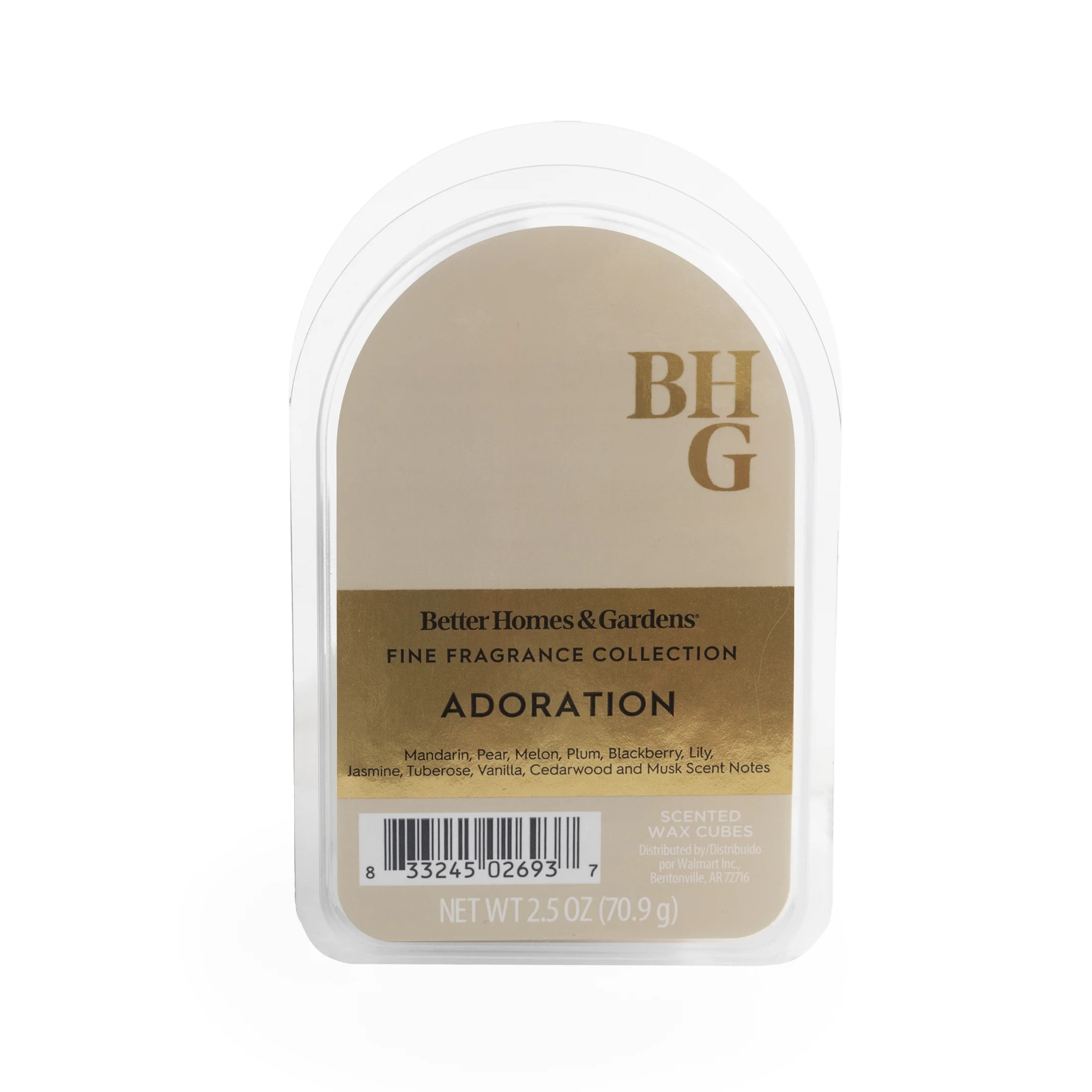 BHG Luxury Fragrance, Adoration Scented Wax Melts, 2.5oz | Walmart (US)