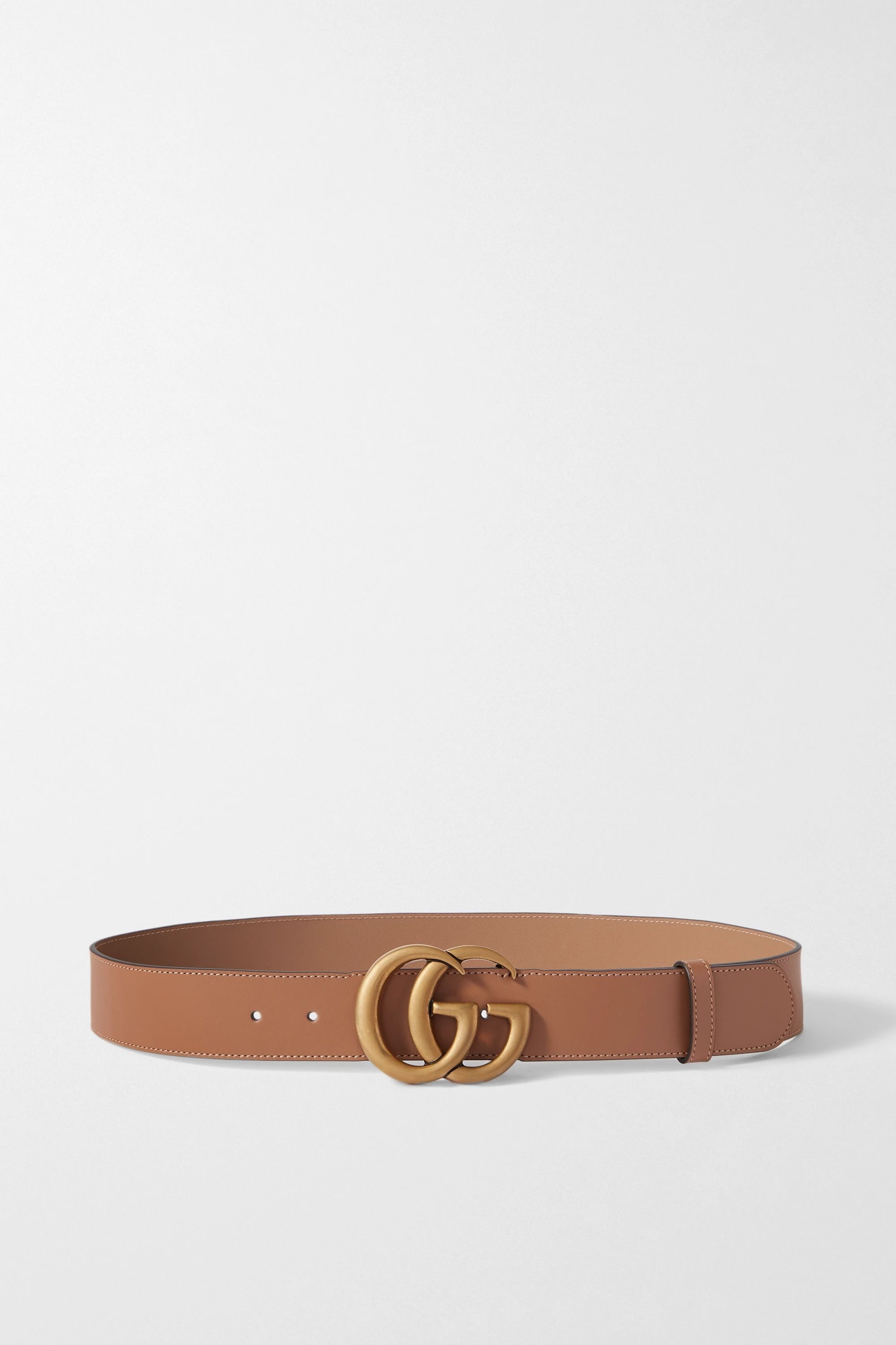 Light brown Leather belt  | Gucci | NET-A-PORTER | NET-A-PORTER (US)