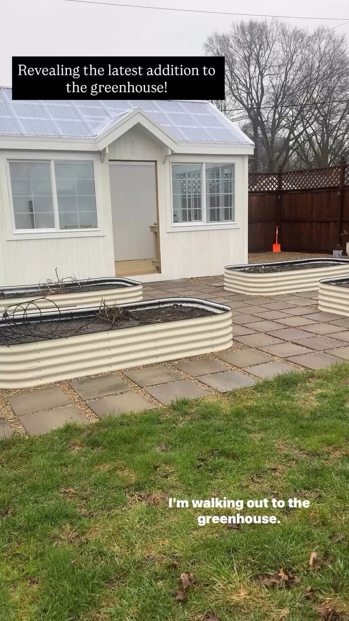 Revealing the latest addition to the greenhouse!