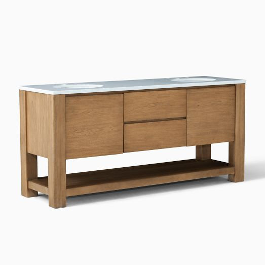 Graham Double Bathroom Vanity (60"–72") | West Elm (US)