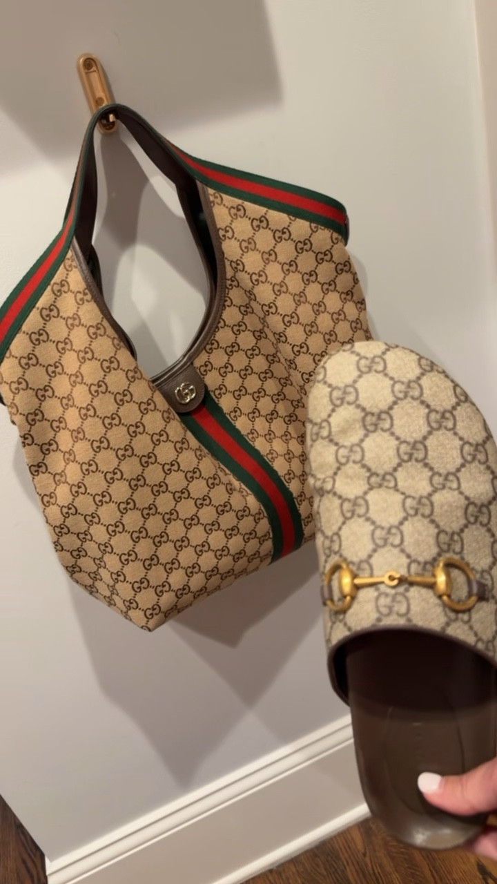 Speaking of Mother’s Day… These are two of my most worn items in my closet. 
This is the large size tote & I wear my true size 38 in the slides. Closet keepers that will never go out of style. 


#LTKdayinmylife #LTKMothersDay #LTKmomlife