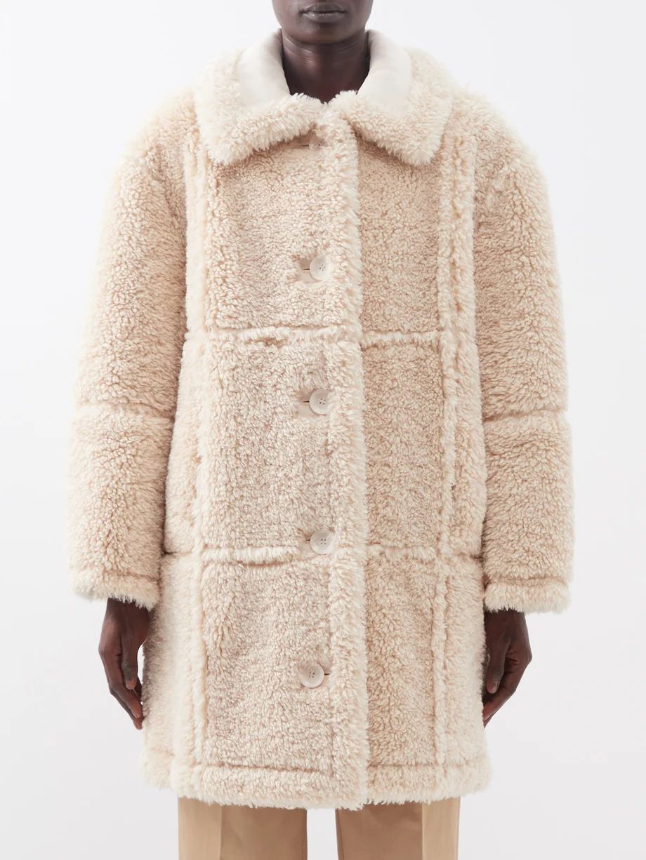 Samira reversible faux-shearling coat | Stand Studio | Matches (US)