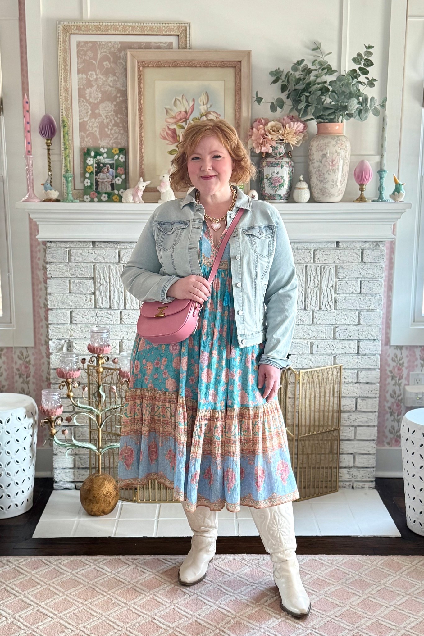 Spring Outfit Idea

Spell dress, boho dress, pink and blue, mid size, plus size, torrid wide calf boots

#LTKPlusSize #LTKootd #LTKMidsize