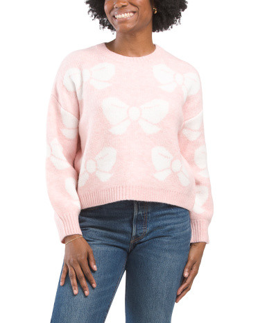 Long Sleeve Bow Sweater | Marshalls