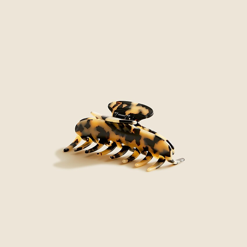 Large claw hair clip in tortoise | J. Crew US