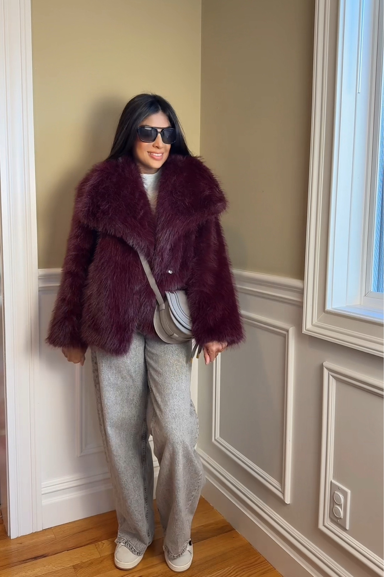 The cutest fur jacket for the Winter! #furjacket #under100 #furcoat 

#LTKSeasonal #LTKstyletip #LTKfindsunder100