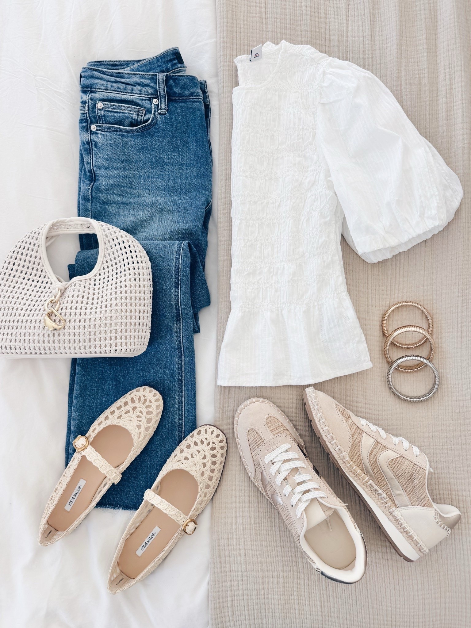 Spring outfit! I have small tall in the peplum top and 28x30 in the jeans.  Shoes true to size.  

#LTKOver40 #LTKTall #LTKootd