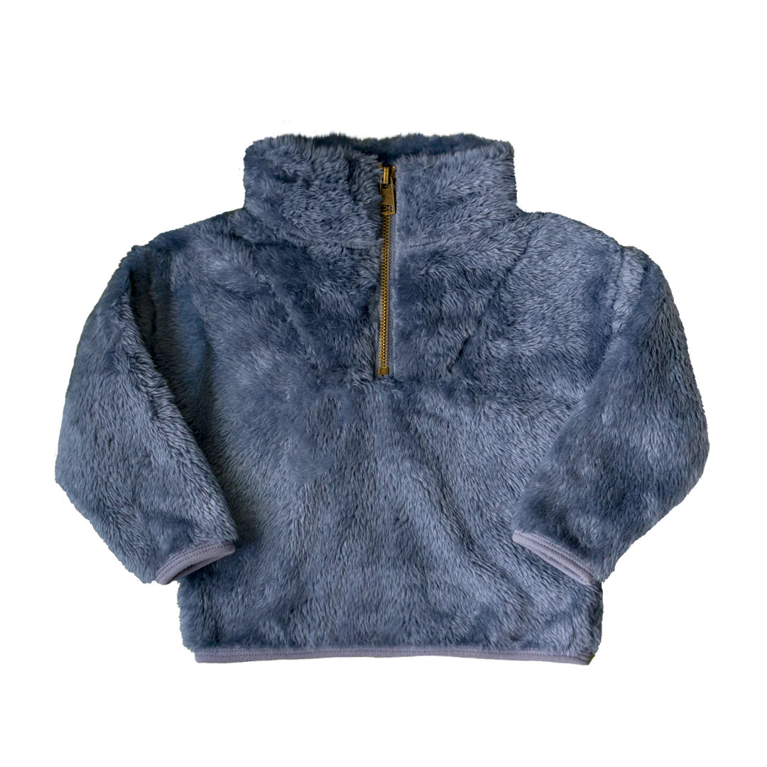 Steel Fur 1/4 Zip | Little Road Co.