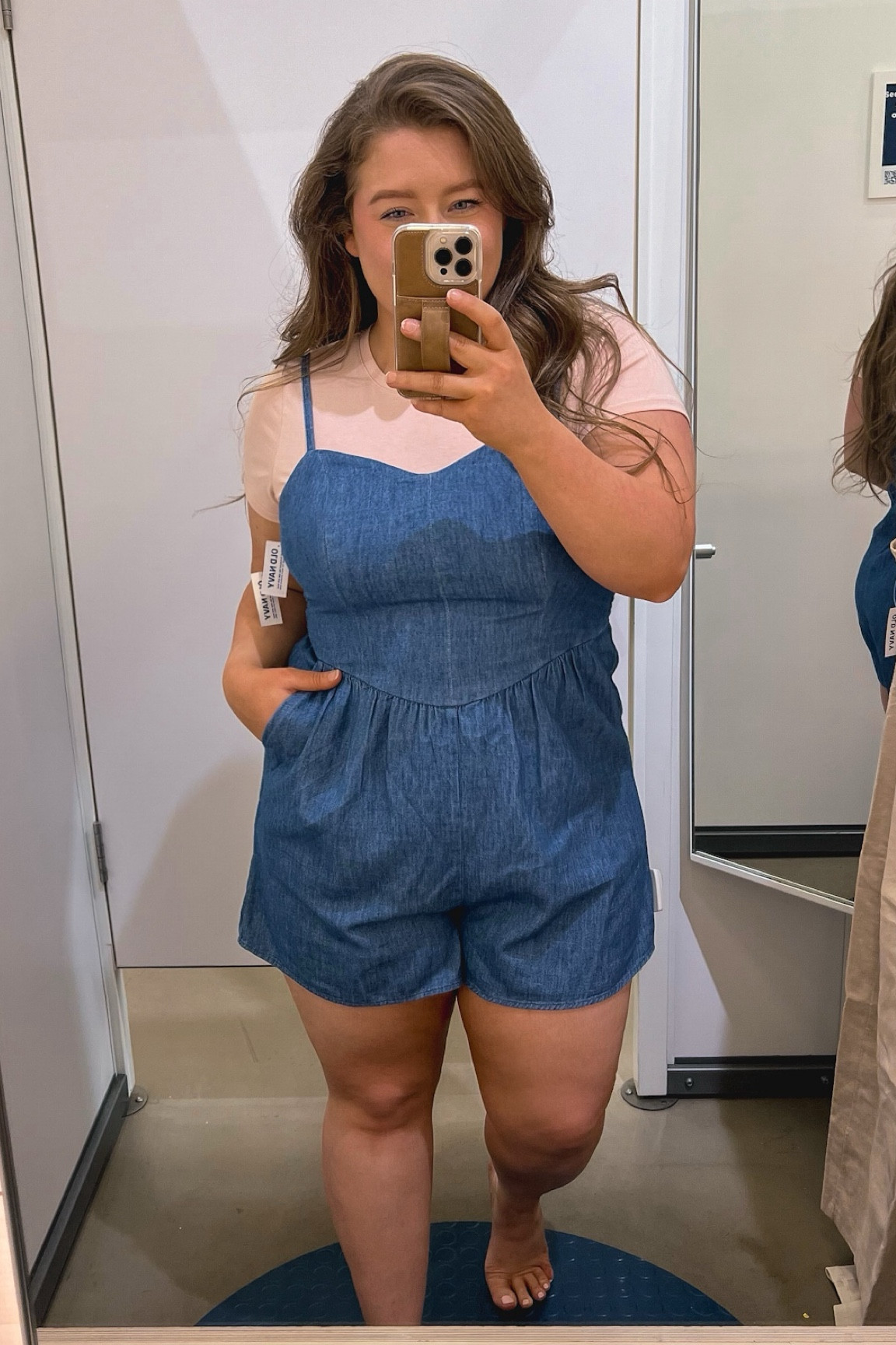 This denim romper from Old Navy makes me feel like a kid again 🥹 

#LTKfindsunder50 #LTKmidsize #LTKsalealert