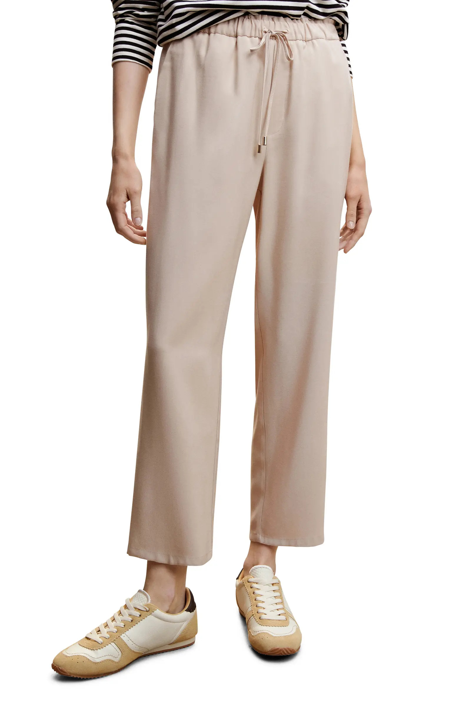 Drawstring Waist Flowy Pants | Nordstrom