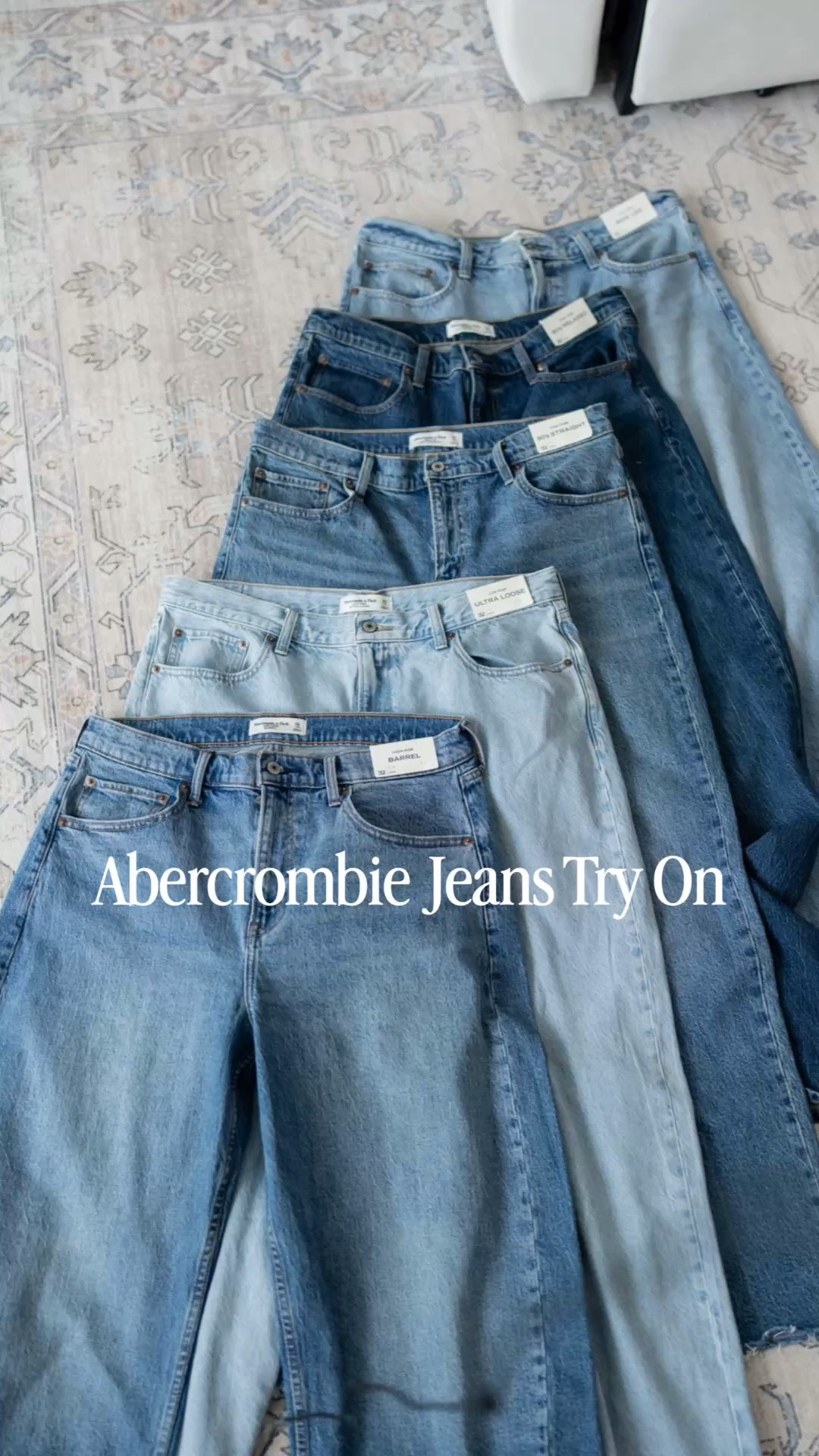 Trying on all the Abercrombie jeans to find the best fit. 👖 Sharing my favorites, how each style fits, and the pairs worth adding to your closet.

Abercrombie jeans, Abercrombie denim, Abercrombie jeans try on, straight leg jeans, barrel jeans, ultra loose jeans, light wash jeans, dark wash jeans, denim review, women’s jeans, everyday denim, capsule wardrobe, casual style, denim haul, best jeans

#LTKSaleAlert #LTKMidsize #LTKTall