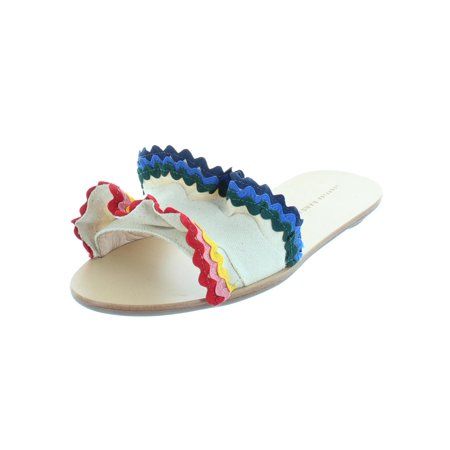 Loeffler Randall Womens Birdie Multi-Color Casual Flat Sandals | Walmart (US)