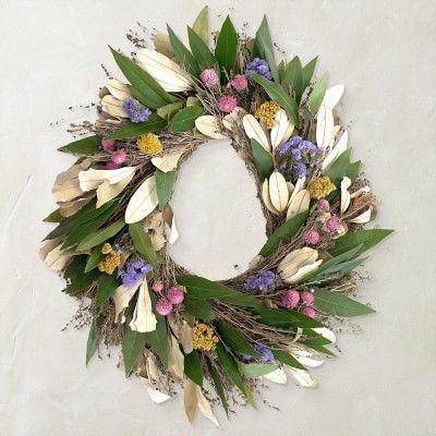 Floral Easter Wreath | Williams-Sonoma
