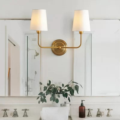 Carmack 2-Light Armed Sconce | Wayfair North America