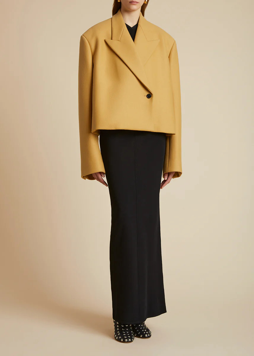 The Raymond Jacket in Camel | Khaite