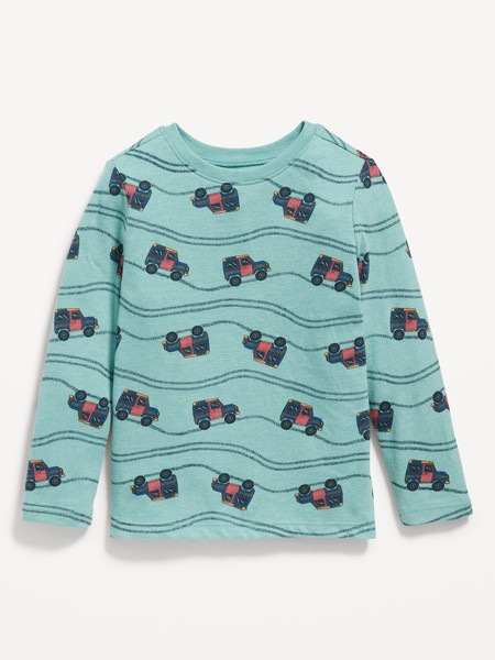 Unisex Long-Sleeve Printed T-Shirt for Toddler | Old Navy (US)