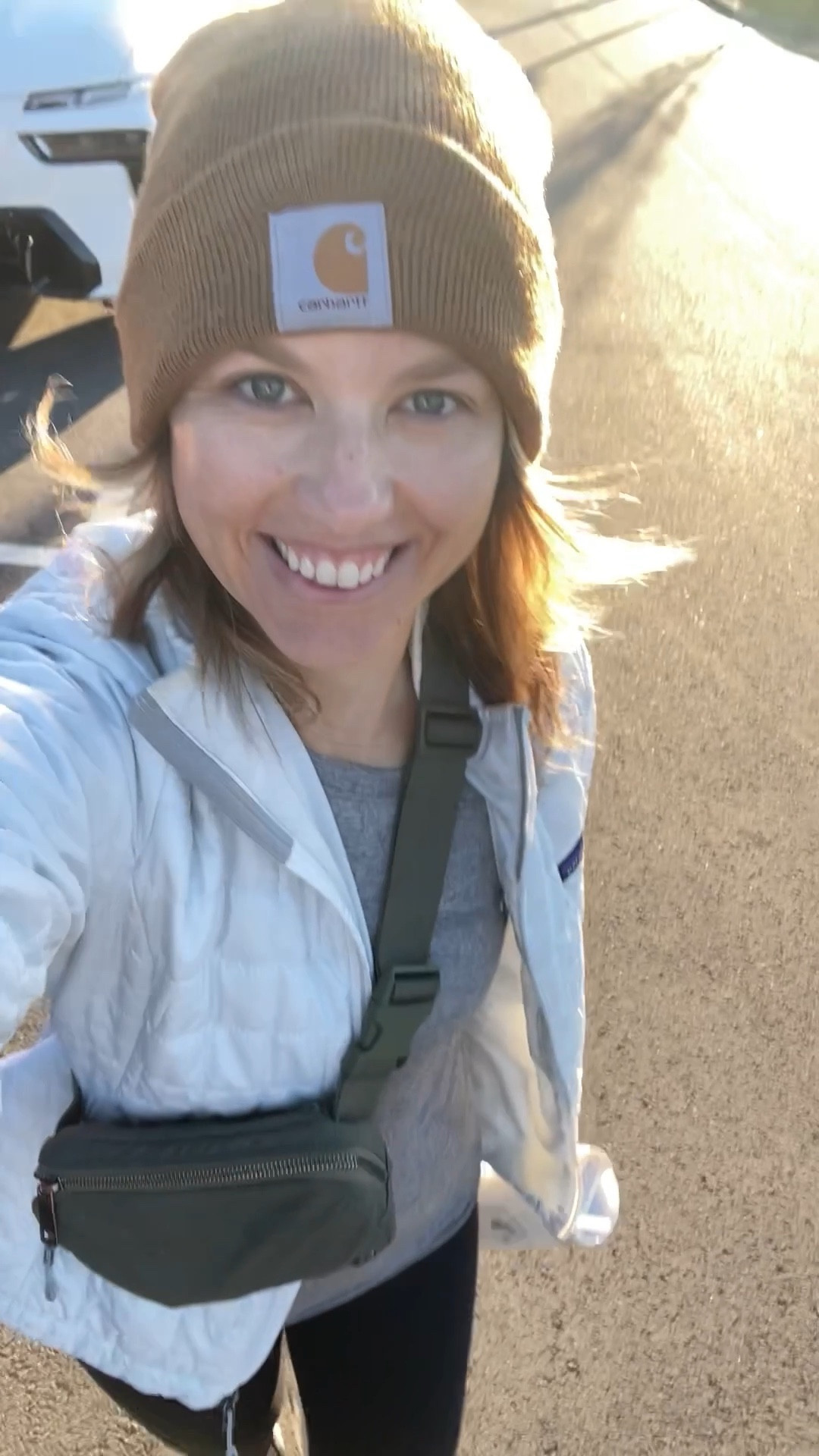 Chilly fall morning. Time for beanies and jackets. 

#LTKfitness #LTKSeasonal