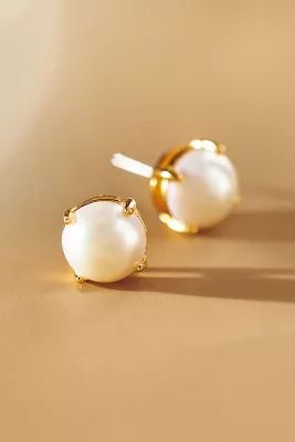 Lele Sadoughi Ashford Pearl Stud Earrings | Anthropologie (US)