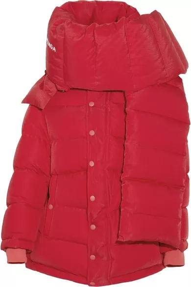 BALENCIAGA Oversized quilted shell jacket