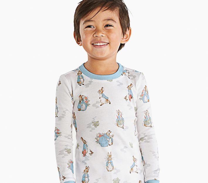 Peter Rabbit™ Organic Pajama Set | Pottery Barn Kids
