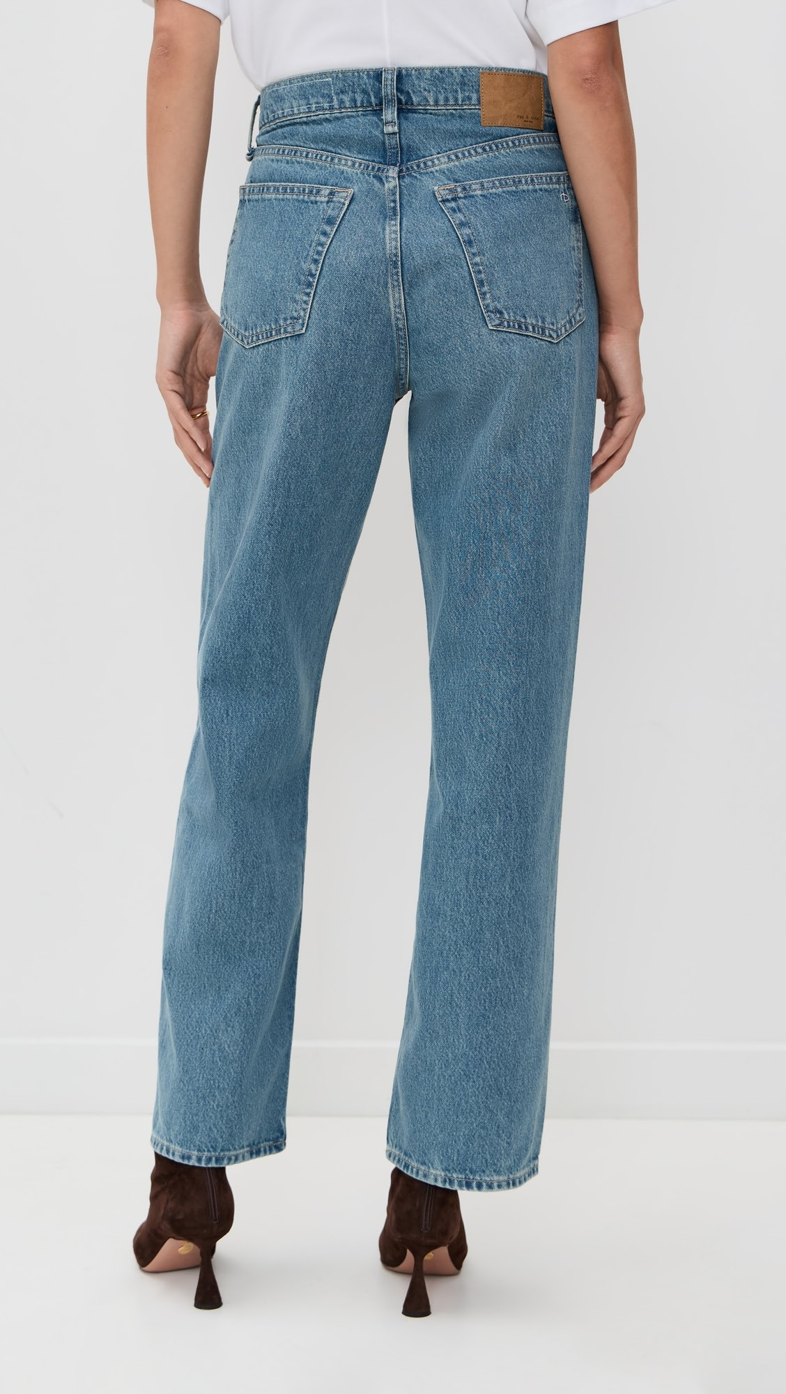 Shea High Rise Ankle Straight Jeans | Shopbop