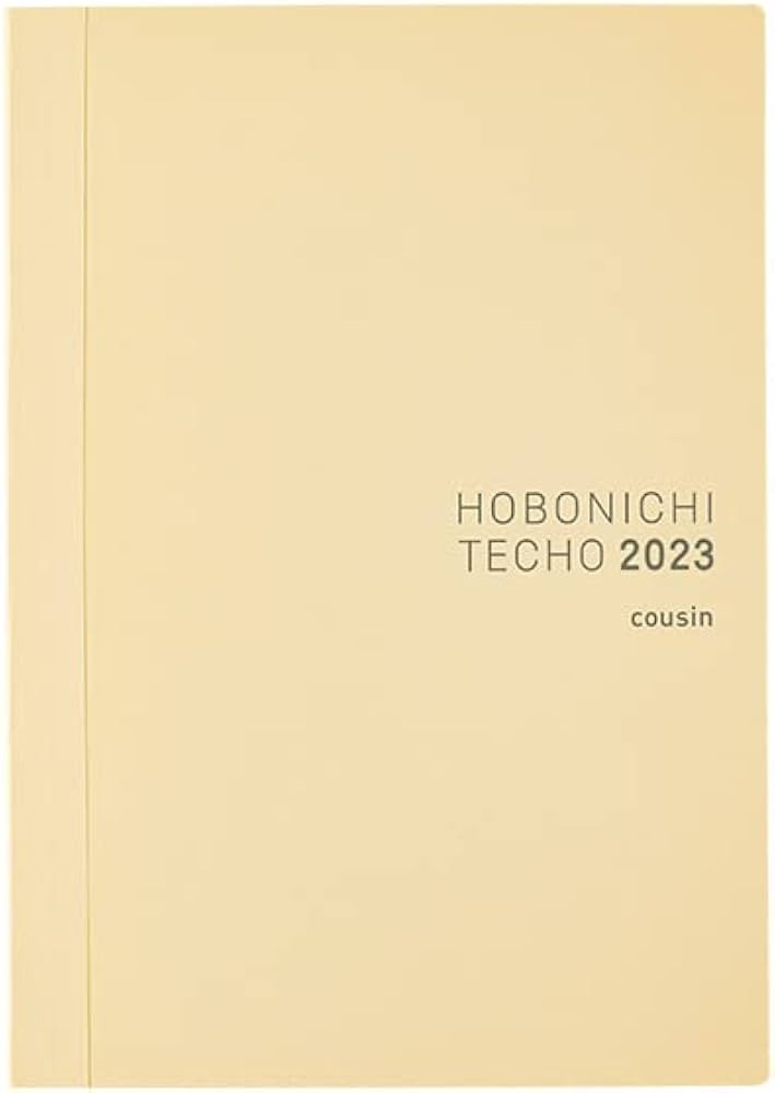 Hobonichi Techo Cousin Book [Japanese/A5/January 2023 Start/Monday Start] | Amazon (CA)