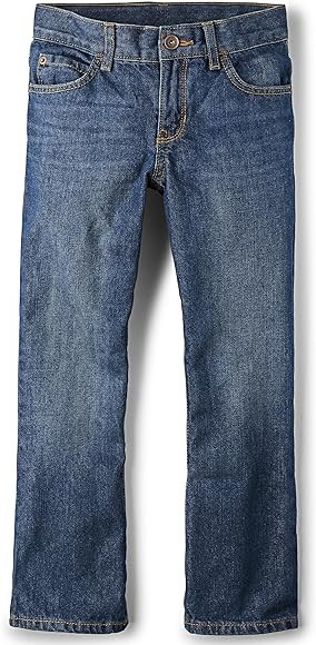 The Children's Place Boys' Basic Bootcut Jeans | Amazon (US)