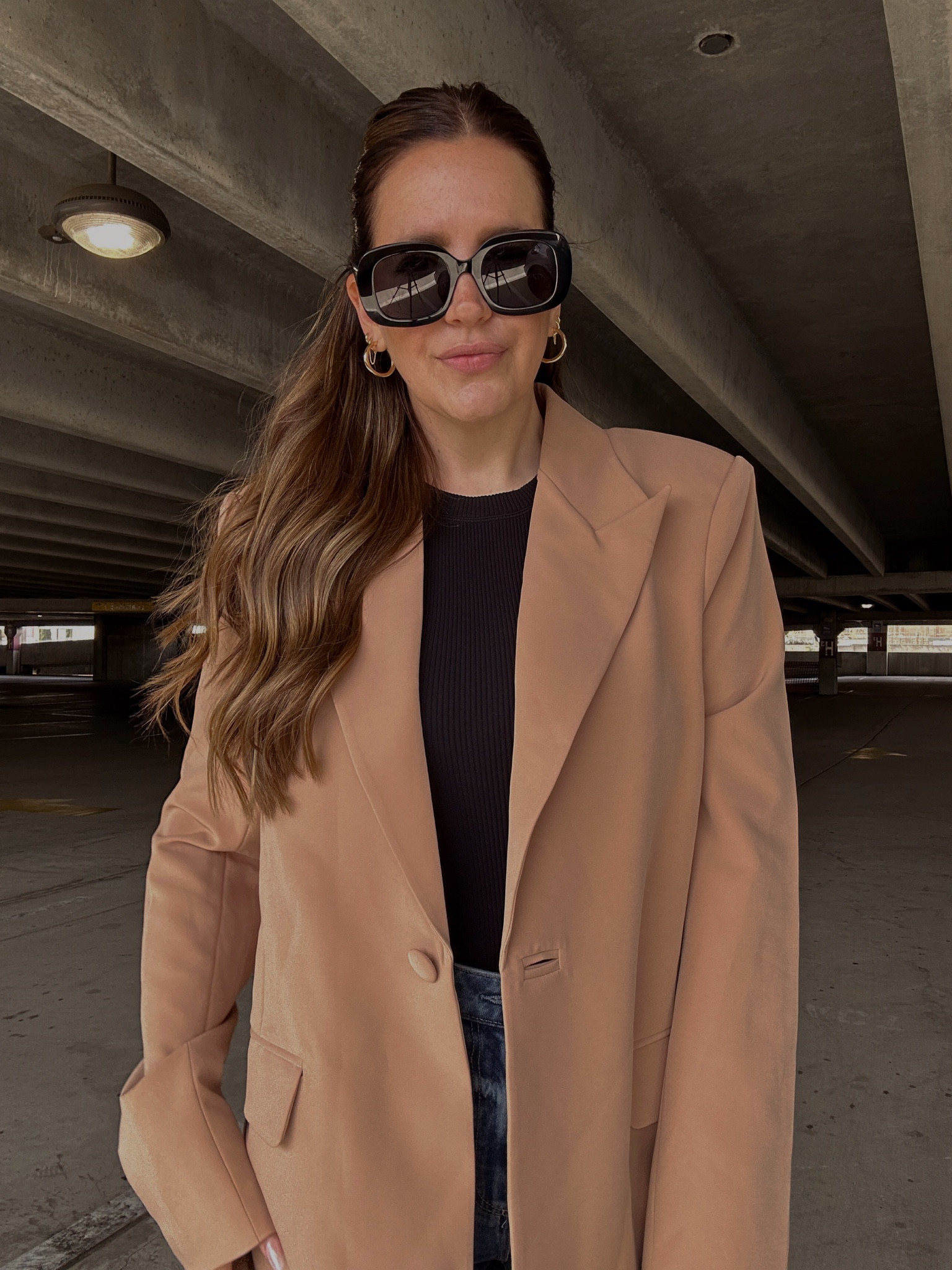 Revolve camel blazer, Jenny bird gold hoop earrings, Celine sunglasses 

#LTKstyletip #LTKSeasonal #LTKFind