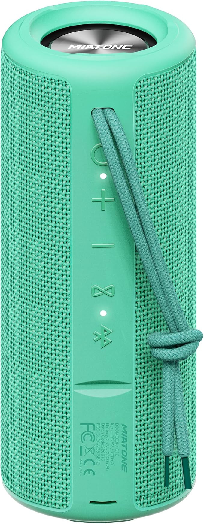 MIATONE Boombox Portable Bluetooth Speaker, for Her Him Women Men - Green | Amazon (US)