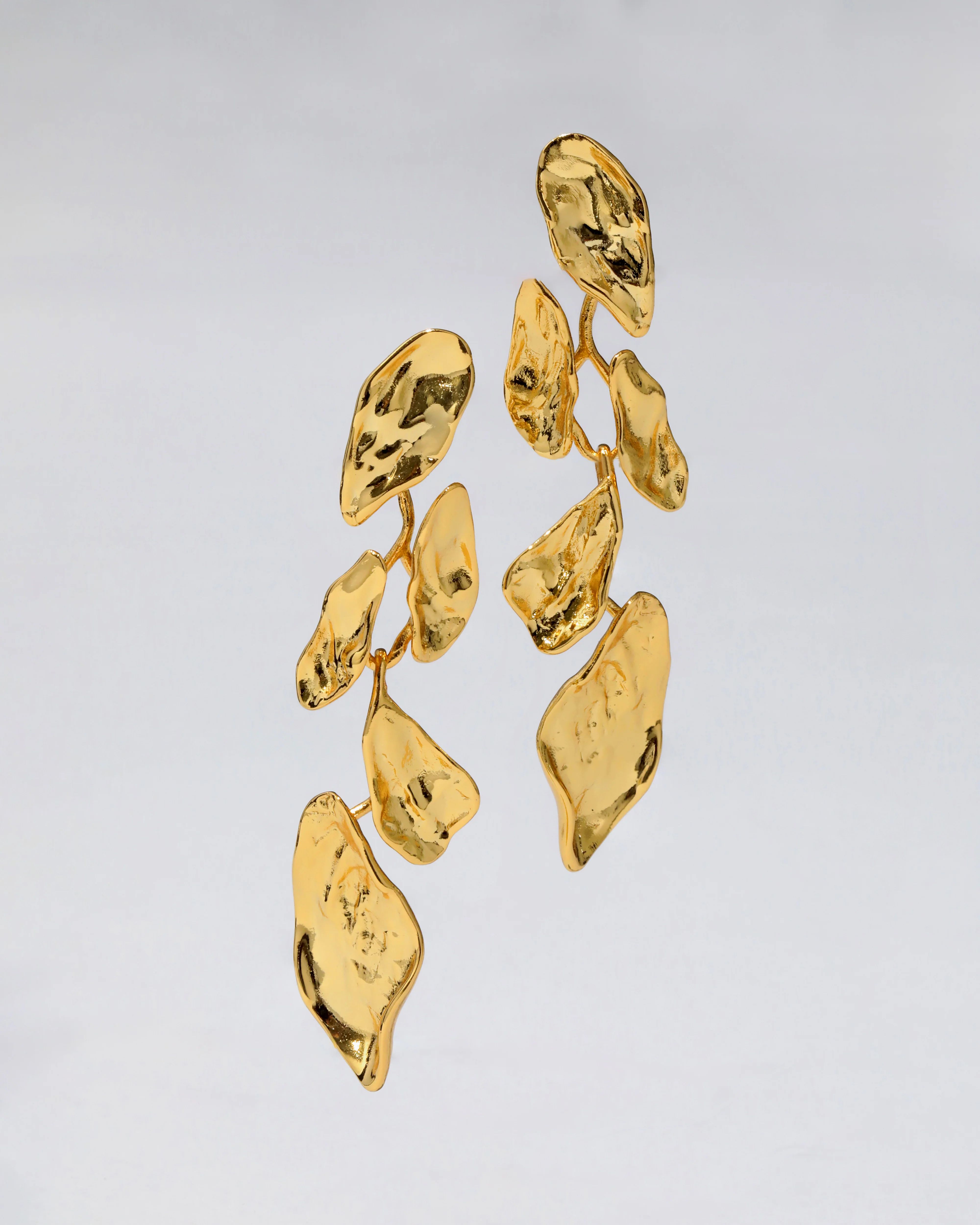 Mosaic Molten Gold Post Earring | Alexis Bittar | Alexis Bittar