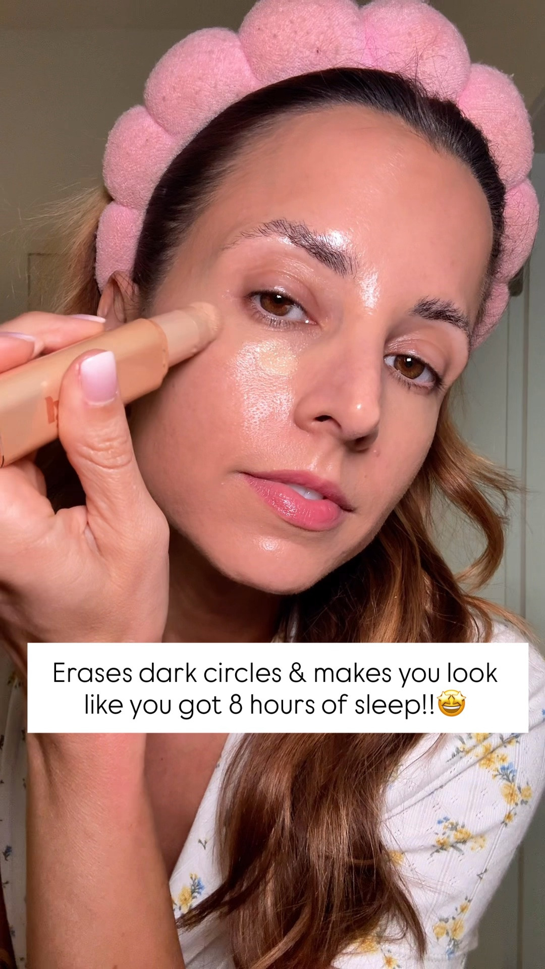 I’m almost 39-years-old and trying to age gracefully! Here’s what I’m doing. I love this brightening undereye concealer! It’s mature-skin friendly and conceals dark circles and imperfections. I have color MG2 because I wanted a brightening effect.