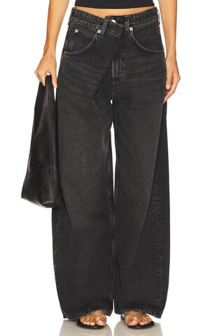 AGOLDE Vana Wide Leg Jeans in Arcane from Revolve.com | Revolve Clothing (Global)