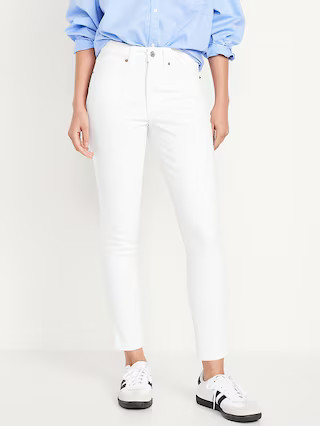 High-Waisted OG Straight Ankle Jeans for Women | Old Navy (US)