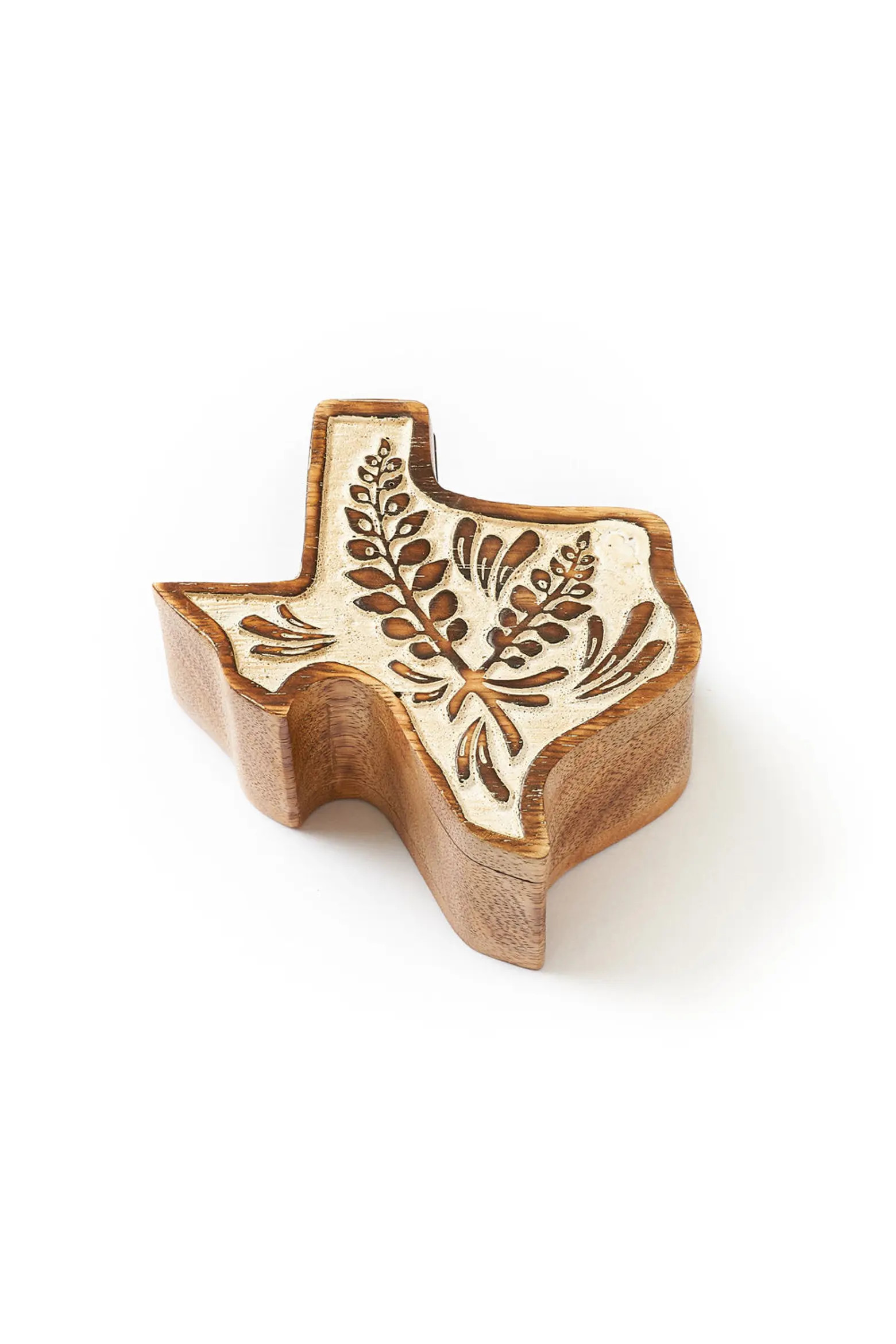 Texas Bluebonnet Keepsake Box - Hand Carved State Flower Swivel Lid | Nordstrom | Nordstrom