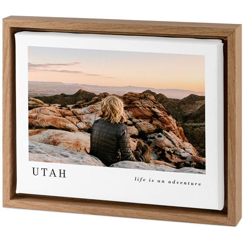 Modern Landscape Gallery Tabletop Framed Canvas Print | Shutterfly