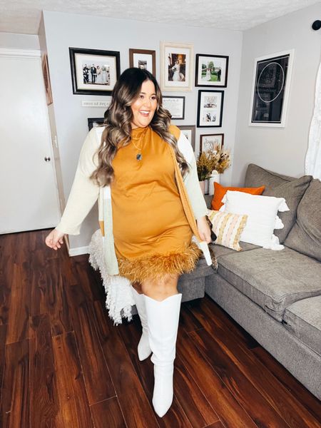 31 Days of Plus Size Outfits for Fall: DAY 1 🧡 

I’m wearing a 2X in this dress and cardigan! 🥰

#LTKcurves #LTKstyletip #LTKSeasonal