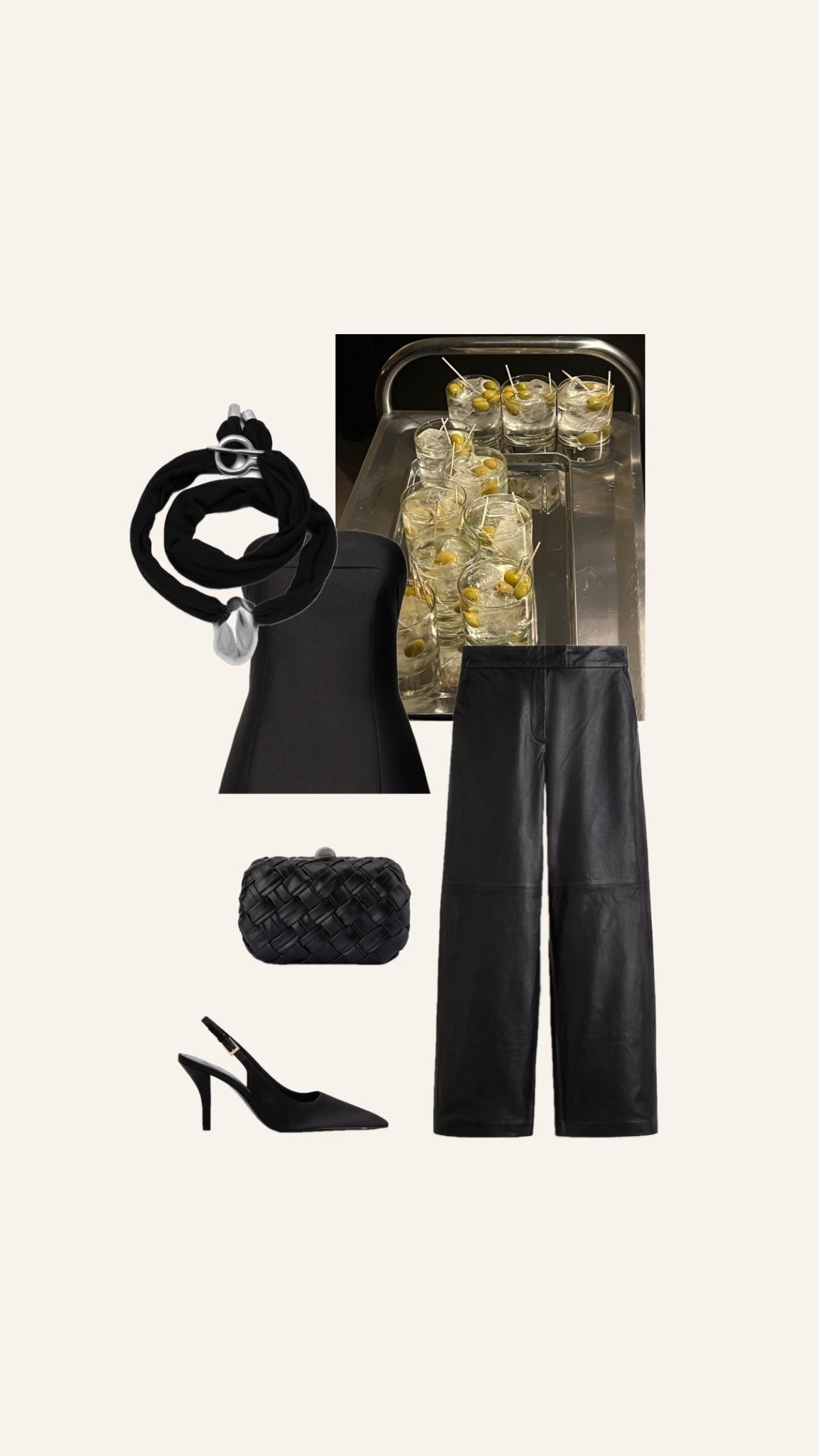 22/25 outfits until Christmas Challenge ✨🍸 

More outfit inspo is waiting for you on my Instagram.
The exact link to the necklace is also on my Instagram — subscribe and I’ll send you the link (this item is not available on LTK).

#leatherpants #leatherpantsoutfit #newyearlook #newyearoutfit #holidayoutfit #elegantoutfit #fashionblogger #fashioninspo #statementjewelry #statementaccessories #stylishlooks #winteroutfits #christmasoutfit #partylook #corporatepartylook #nycorporatepartylook

#LTKpartywear #LTKdeutschland #LTKdatenight