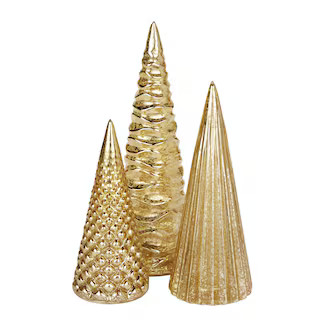 CANVAS Decorative Glass Mercury Tree Set, Battery-Operated, 3-pc, Assorted | Canadian Tire