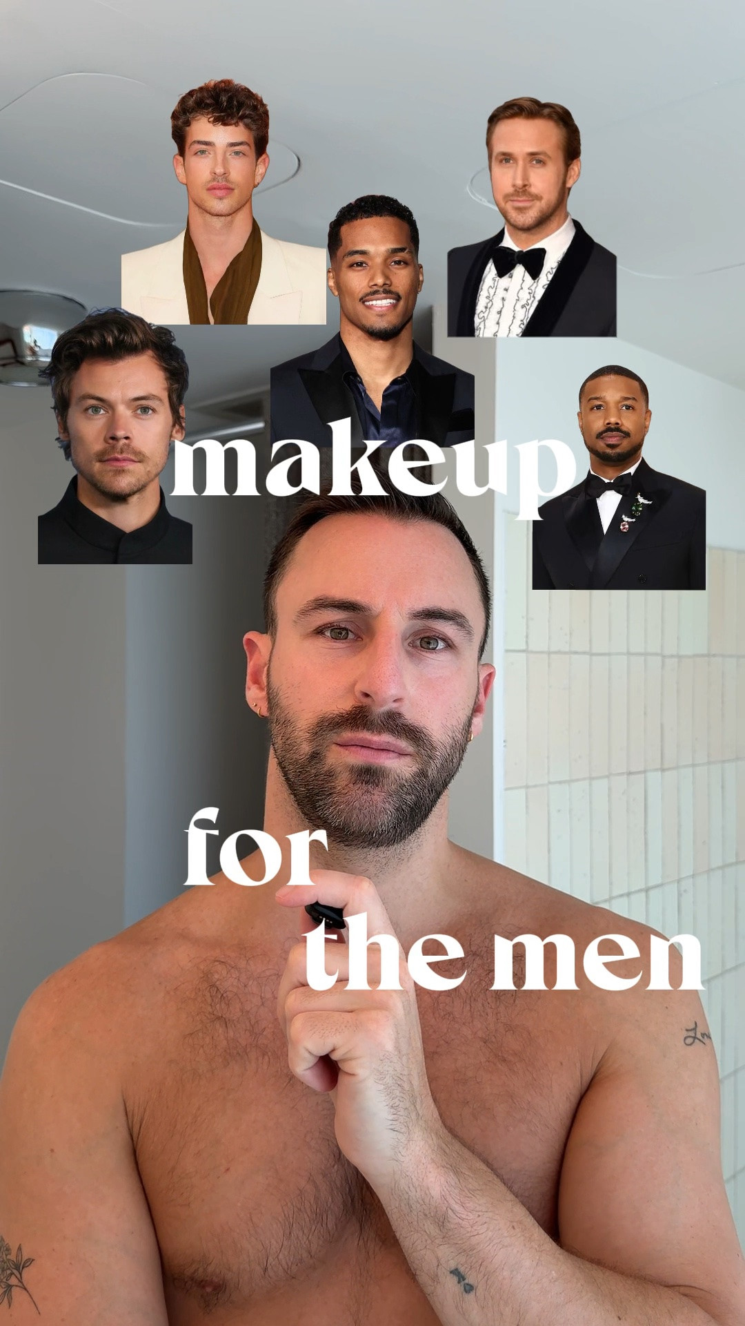 You’d be surprised how many male celebrities wear makeup. You just don’t notice because it’s done well.
A little concealer, a touch of bronzer, and the right brush can make you look more awake, even out your skin, and still look like yourself.
Products:
@saiebeauty
- Hydrabeam Brightening + Hydrating Under Eye Concealer
- Sun Melt Natural Cream Bronzer
- The Base Brush

#LTKgrwm #LTKBeauty #LTKMens