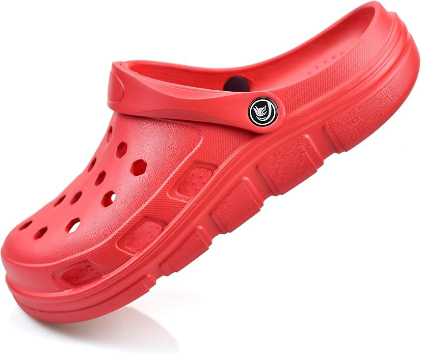 PIMIO Garden Clogs for Women and Men,Slip On Work Shoes with Arch Support,Womens Mens Quick-Dry W... | Amazon (US)