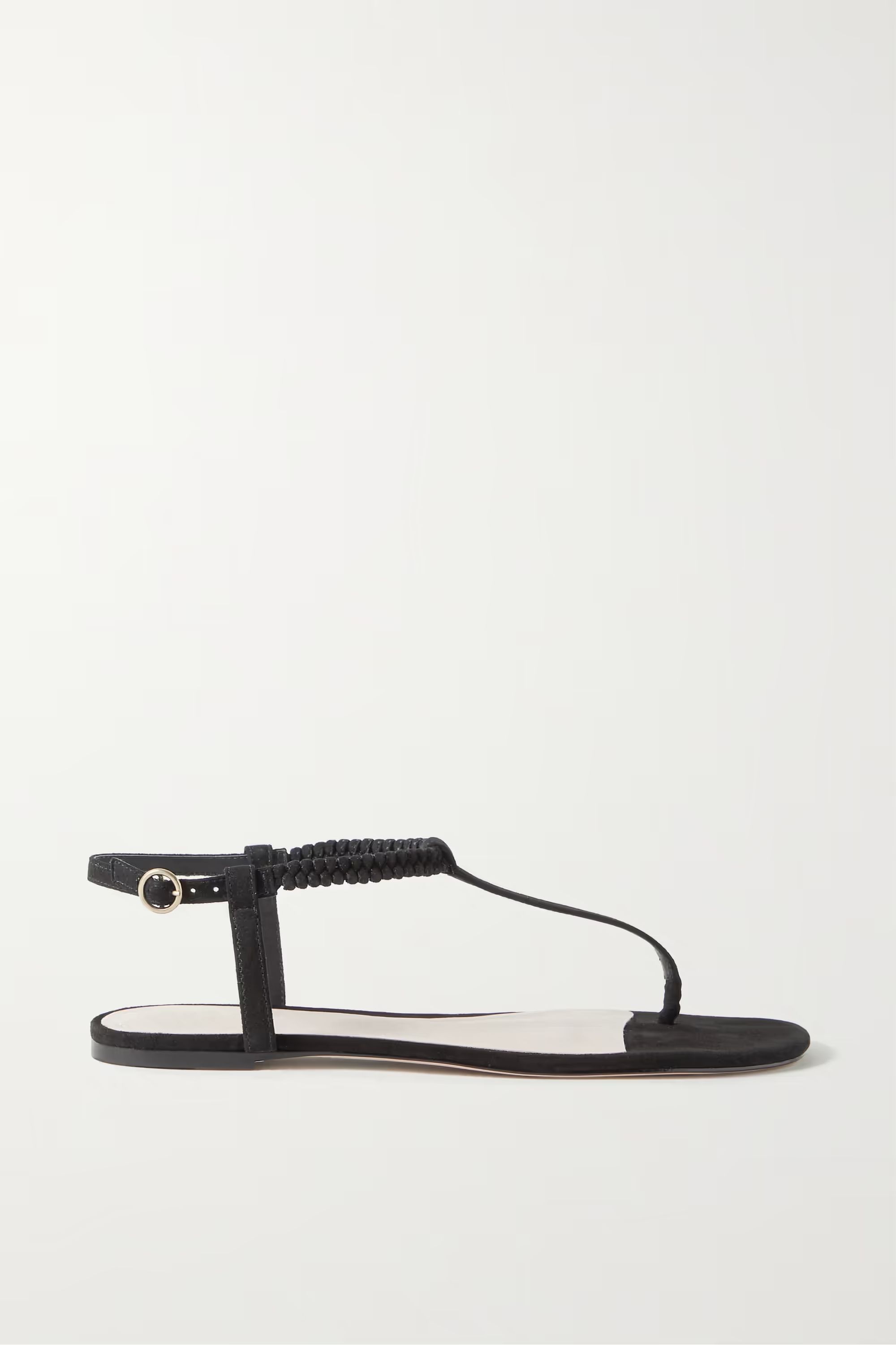 Braided suede sandals | NET-A-PORTER (US)
