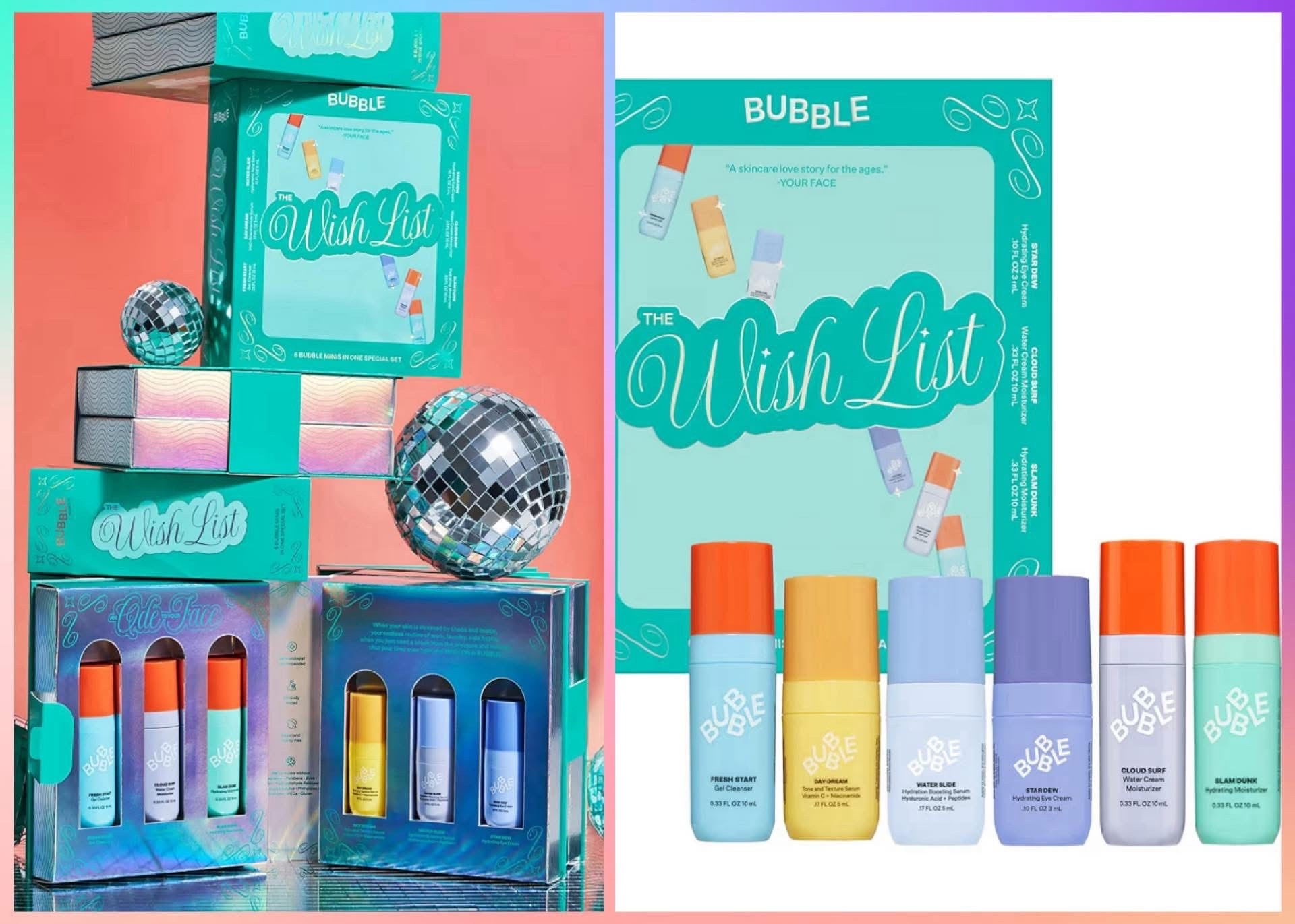 Bubble Skincare is incredibly popular with teens and tweens, and their Wishlist Gift Set, which includes 6 of their best selling travel size products, is on sale for only $21 today at Target - normally $30. This is expected to be a quick sell out, and it’s limited edition, so likely won’t restock before the holidays! 🎁 

#LTKSaleAlert #LTKBeauty #LTKGiftGuide