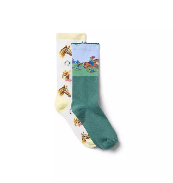 Horse Sock 2-Pack | Janie and Jack