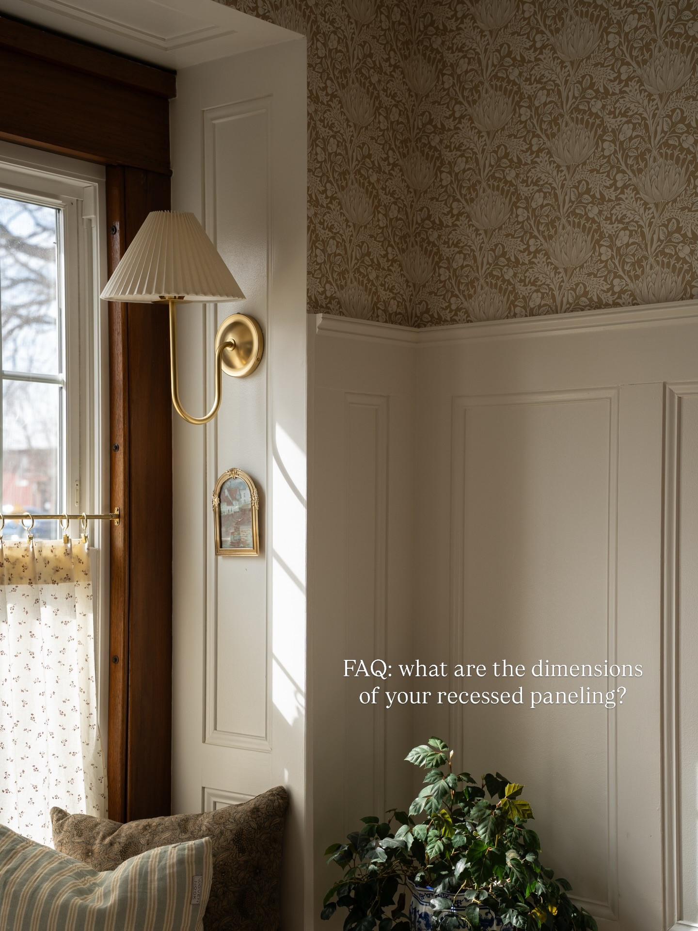 A question we get quite often: what are the dimensions of your dining room recessed paneling? 

We added this recessed paneling to our dining room in 2024 in an effort to give this space more depth and add additional charm. 

It was a beautiful room before but this wall feature took it to the next level! 

You can visit the blog to get exact dimensions for this space and learn more about how we achieved this timeless look! LINK IN BIO!

-

#CozyHome
#HomeInspo
#DecorInspiration
#InteriorStyle
#HomeLovers
