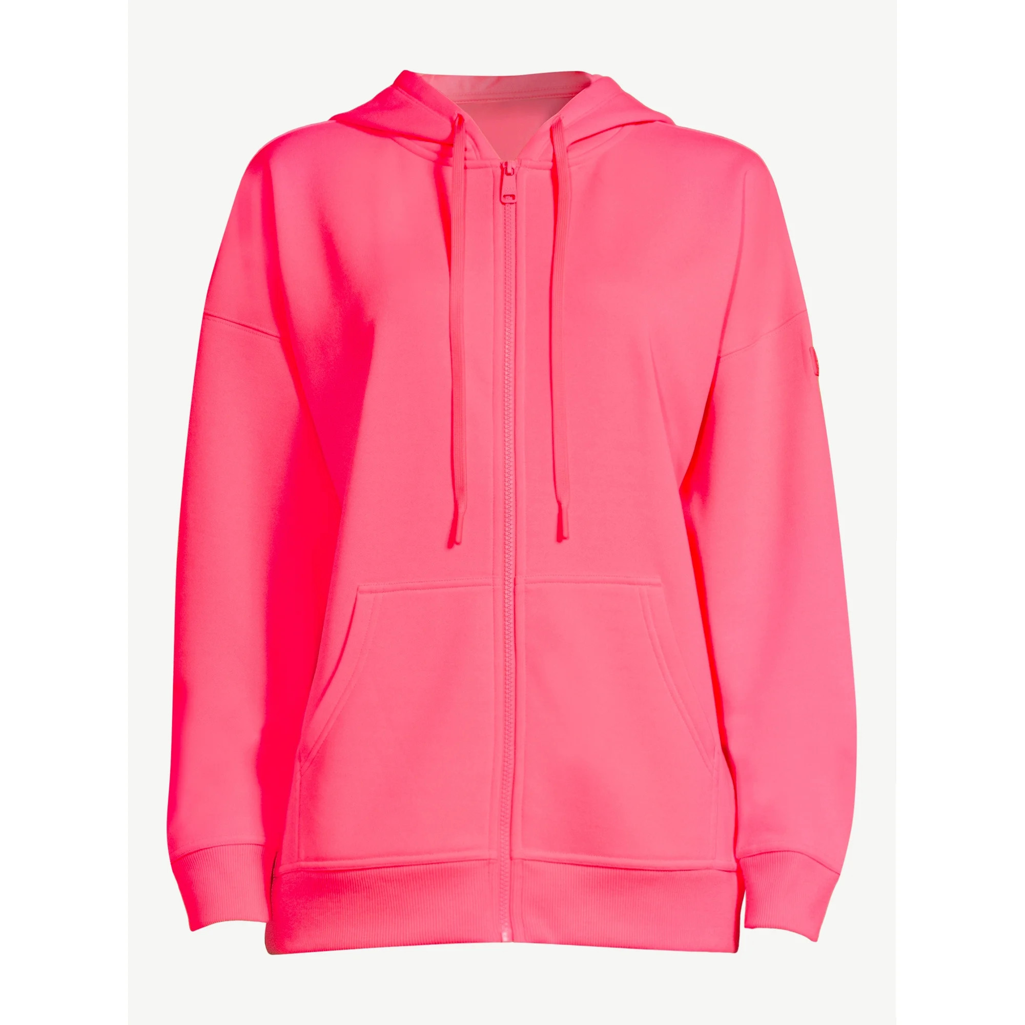 Love & Sports All Gender Zip Front Hoodie, Sizes XS-XXXL | Walmart (US)